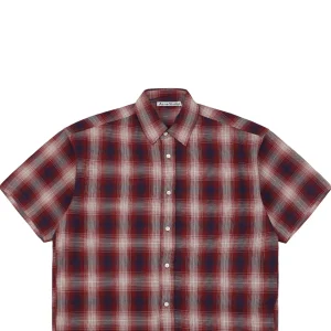 Acne Studios Red and White Check T-Shirt2.jpeg