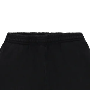 Alexander Wang Washed Denim Shorts with Red & Blue Hem Tag