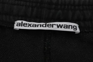Alexander Wang Washed Denim Shorts with Red & Blue Hem Tag7.jpeg