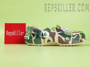 BAPE x Crocs Classic Clog “ABC Camo Green”