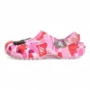 BAPE x Crx Classic Clog “ABC Camo Pink”