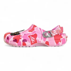 BAPE x Crocs Classic Clog “ABC Camo Pink”