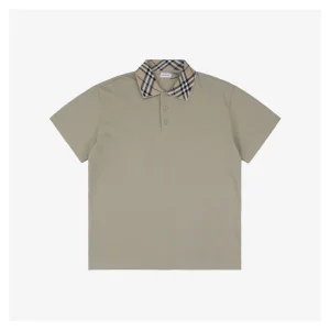 BBry Check Collar Polo Shirt