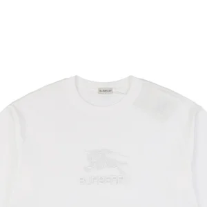 BBry Equestrian Knight Embroidered T-shirt White