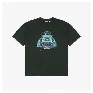 BBry Vintage Car Graphic Print T-shirt