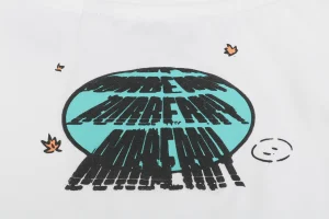 Back side Print White