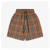 BBry Nova Check Khaki Drawstring Shorts