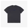 F Front Logo Embroidered T-shirt (Black/White)