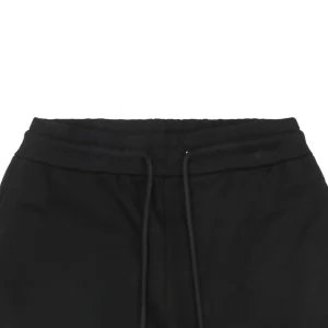 L Side Floral Patch Embroidered Shorts