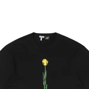 L Tulip Flower Print T-shirt