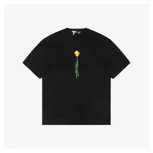 L Tulip Flower Print T-shirt