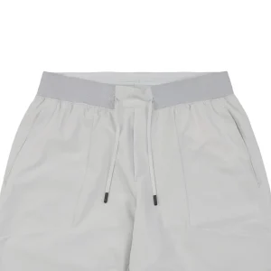 Lululemon Colorblock Waistband Drawstring Shorts Grey