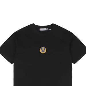Lululemon Slogan Graphic Print T-shirt Black