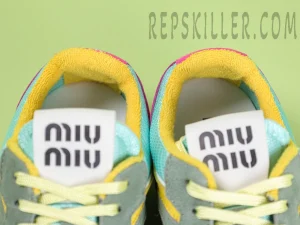 MM Gymnasium technical fabric and suede sneakers Fennel:purple12