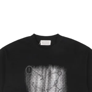 Maison Margiela Graffiti Number-Connect Print T-shirt Black