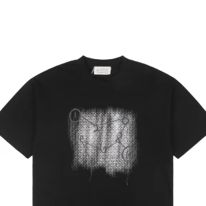 Maison Margiela Graffiti Number-Connect Print T-shirt Black