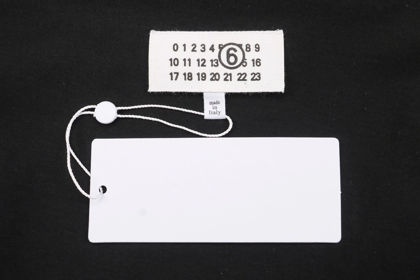 Maison Margiela Smudged Number 6 Print T-shirt9.jpeg