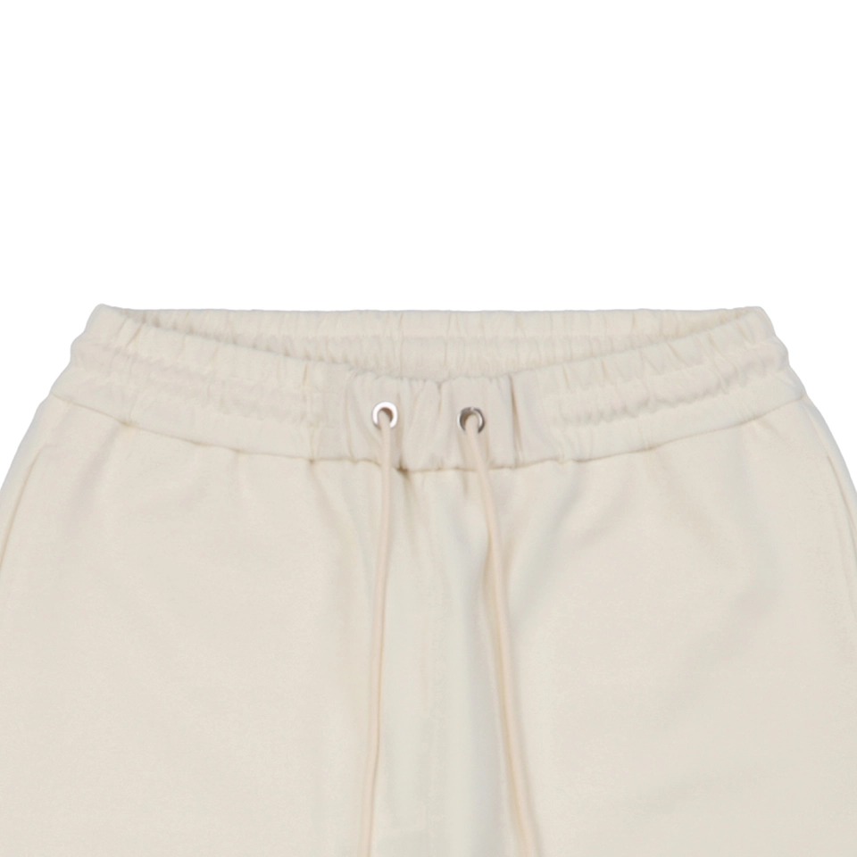 Mxxcler Contrast Back Pocket Shorts White