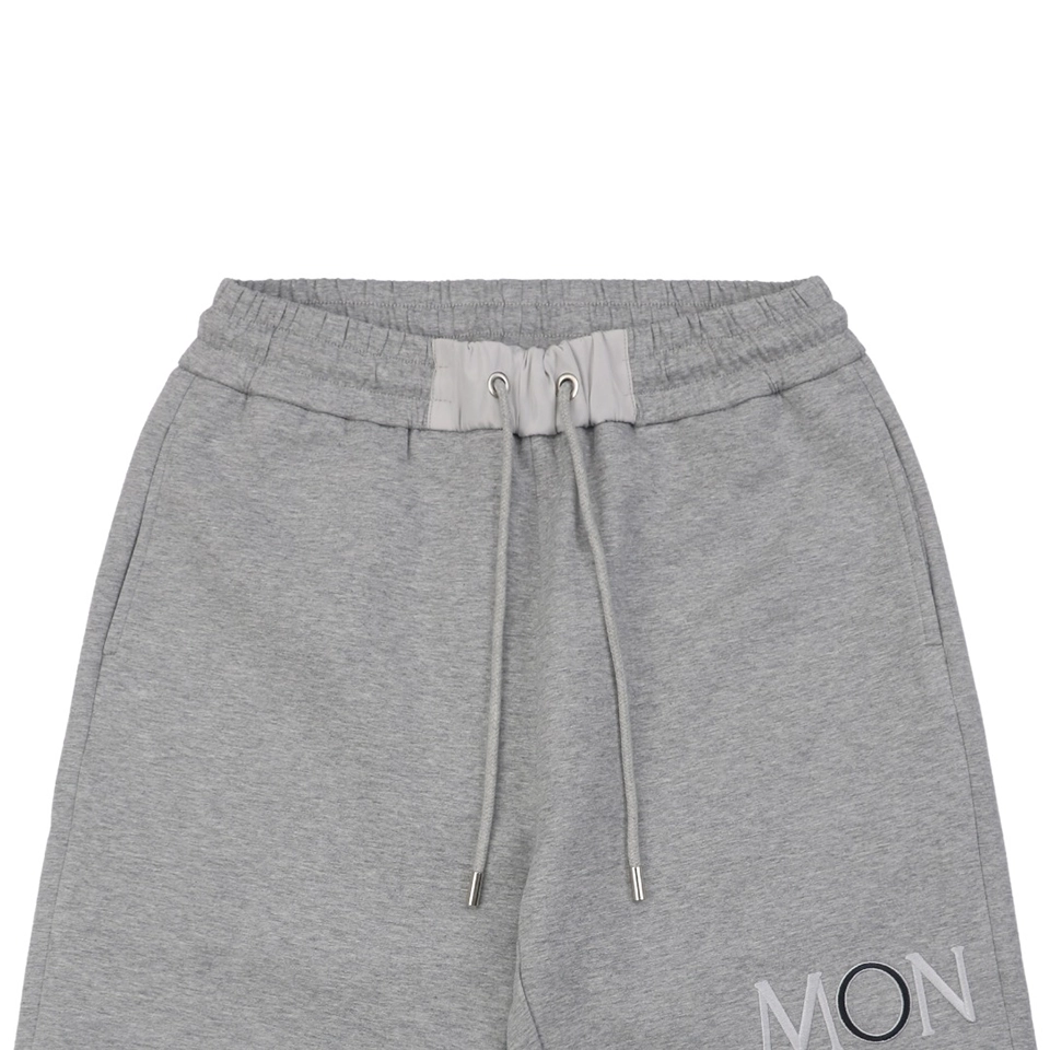 Mxxcler Contrast Back Pocket Shorts grey