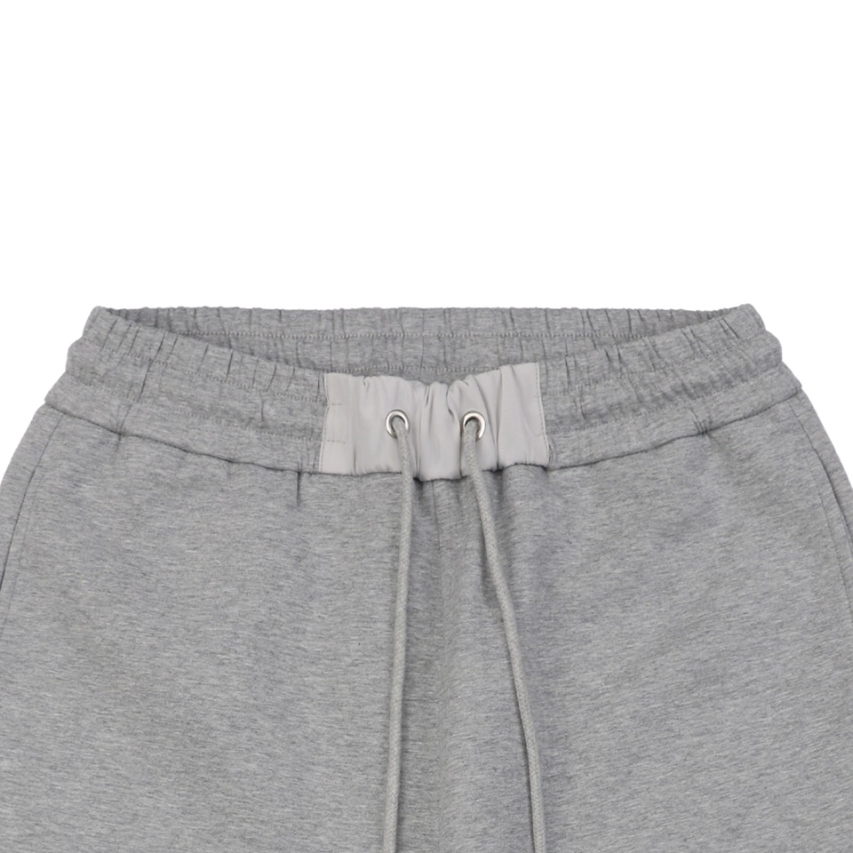 Mxxcler Contrast Back Pocket Shorts Grey