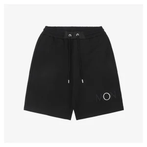 Mxxcler Contrast Back Pocket Shorts Black