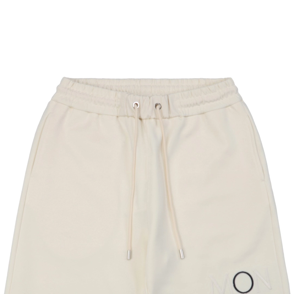 Mxxcler Contrast Back Pocket Shorts White