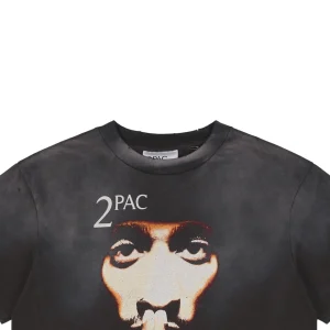 Saint Michael 2PAC Portrait Graphic T-shirt
