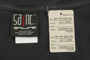 Saint Michael Green Letter Print T-shirt8.jpeg