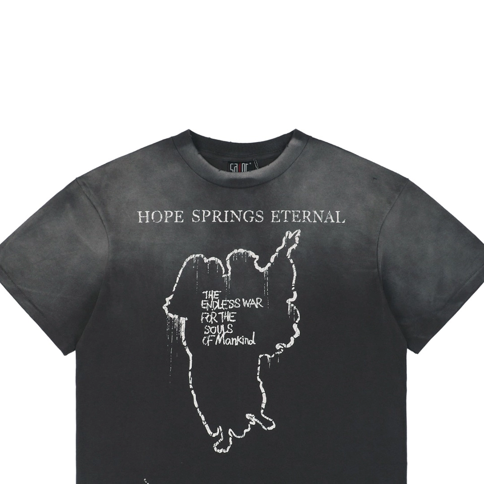 Saint Michael Jesus Slogan Graphic T-shirt5.jpeg