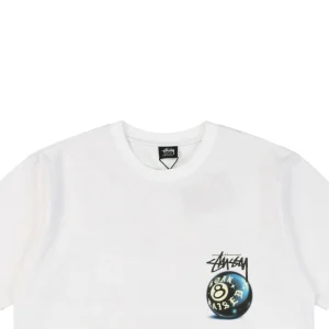 Stussy Sanskrit Black 8-Ball Graphic T-shirt
