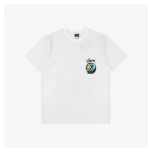 Stussy Sanskrit Black 8-Ball Graphic T-shirt