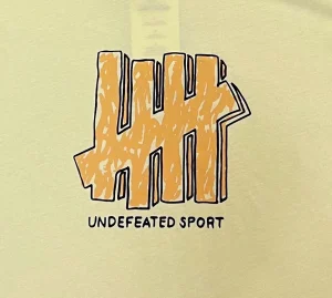 UNDEFEATED Five-Strike Chalk Graffiti Front Print T-shirt25.jpg