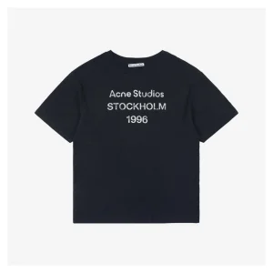 Acne Studios 1996 Stockholm Distressed Letter Print T-shirt