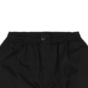 Ami Rear Pocket Logo Embroidered Shorts Black