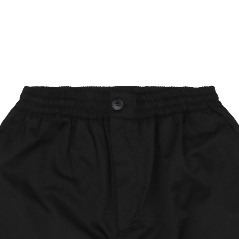 Ami Rear Pocket Logo Embroidered Shorts Black