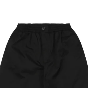 Ami Rear Pocket Logo Embroidered Shorts Black