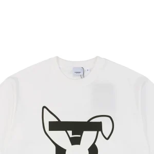 BBry BT Rabbit Print T-shirt White