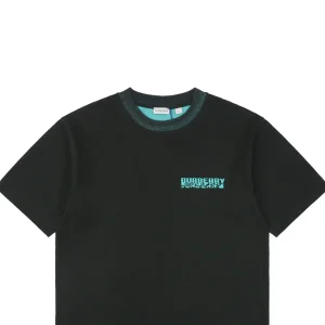 BBry Dip-Dye Optical Letter Print T-shirt