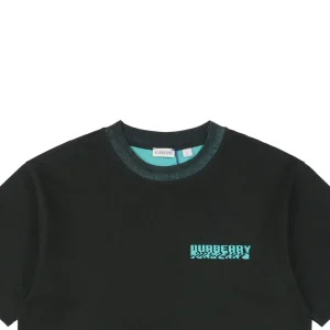 BBry Dip-Dye Optical Letter Print T-shirt