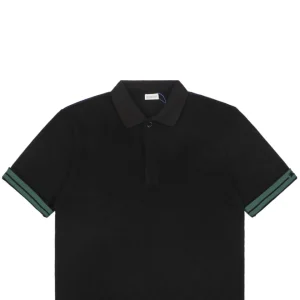 BBry Equestrian Knight Stripe Trim Polo Shirt