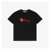 BBry Heart Rope Embroidery T-shirt (Black/White)