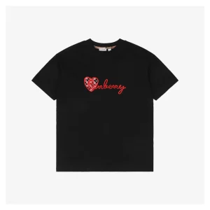BBry Heart Rope Embroidery T-shirt