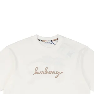 BBry Love Rope Equestrian Embroidery T-shirt White