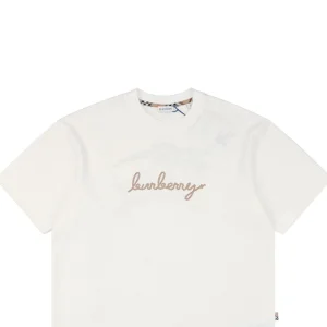 BBry Love Rope Equestrian Embroidery T-shirt White
