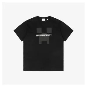 BBry Pixel B Logo Print T-shirt