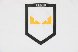 F Monster Eye Faux Pocket Leather Patch T-shirt4.jpeg