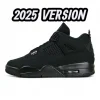 Jordan 4 Retro 'Black Cat' 2025 Reps
