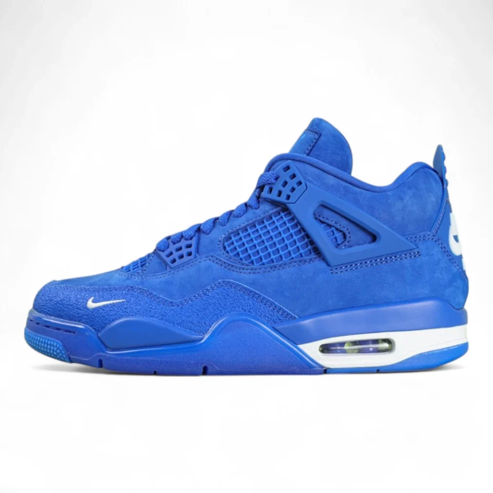 Jordan 4 Retro OG x Nigel Sylvester “Brick by Brick” Blue