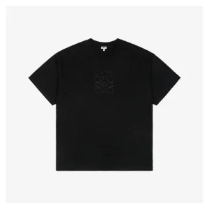 L Chest Floral Logo Embroidery T-shirt