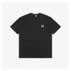 L Classic Anagram Embroidery T-shirt (Black/White)